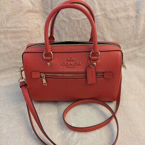 Coach Rowan satchel CC143 in mango
